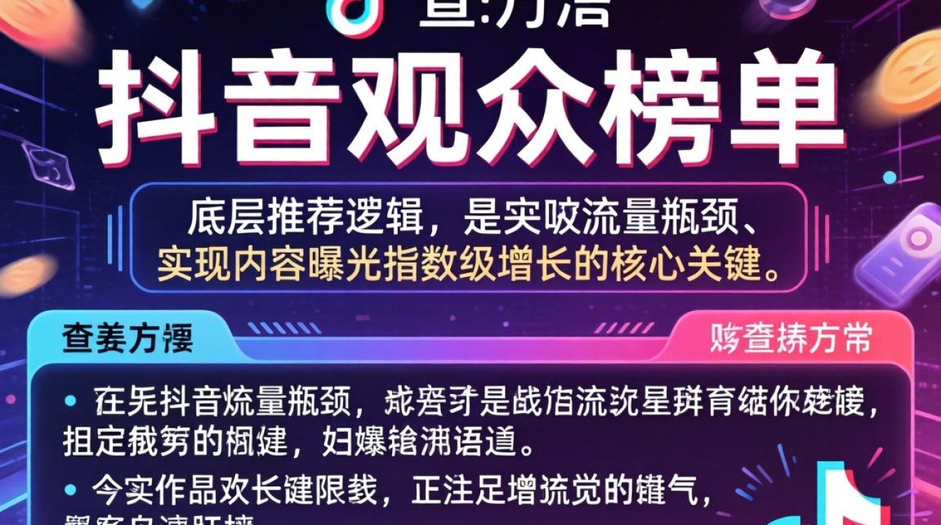 抖音怎么看观众榜单榜?观众榜单上榜技巧详解 抖音怎么看观众榜单榜