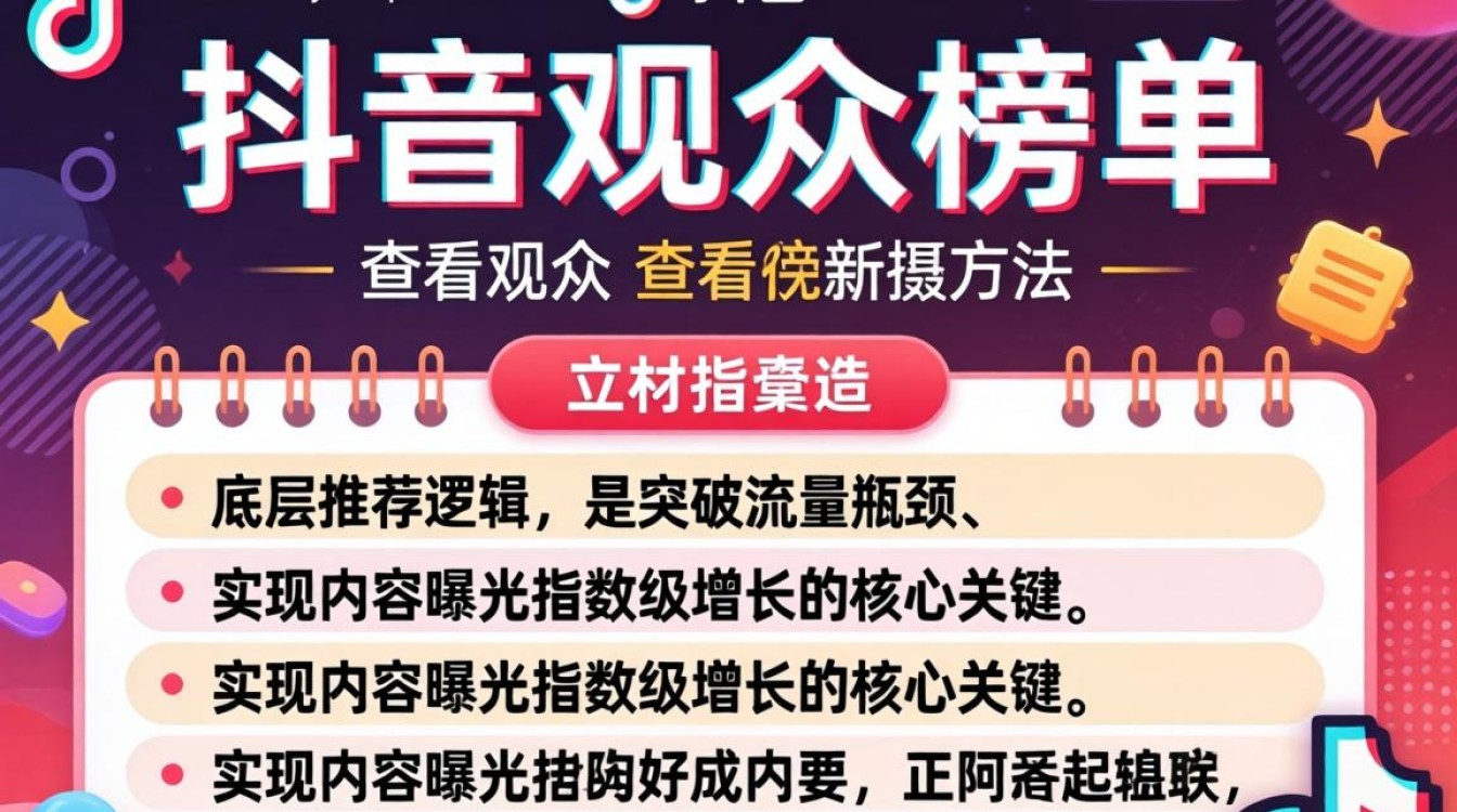 抖音怎么看观众榜单榜?观众榜单上榜技巧详解 抖音怎么看观众榜单榜