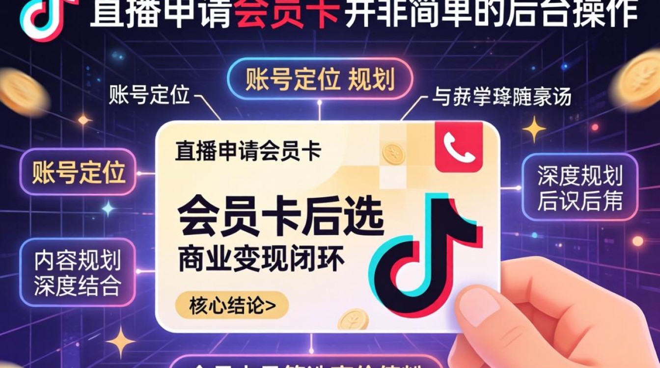 抖音直播怎么申请会员卡?抖音直播会员卡开通条件详解 抖音直播会员卡开通条件详解