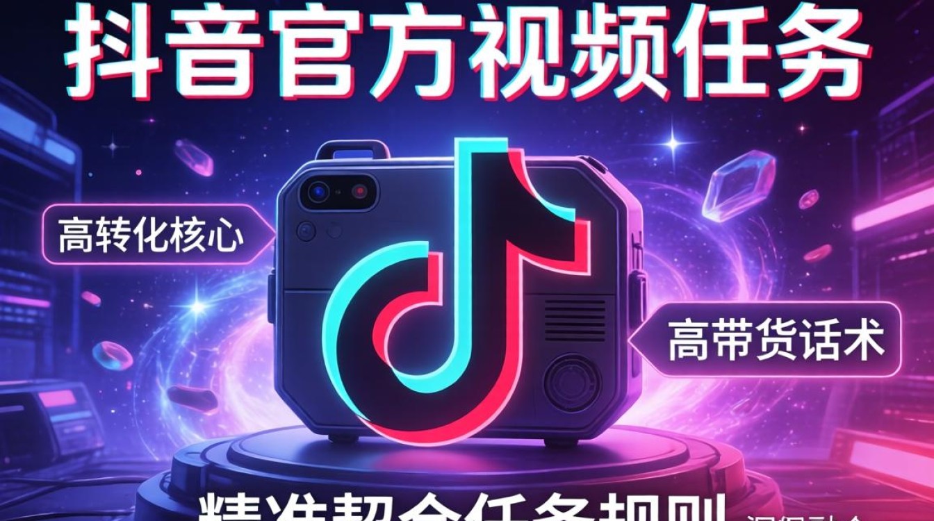 抖音官方视频任务怎么做?带货话术与转化技巧详解 抖音官方视频任务怎么做