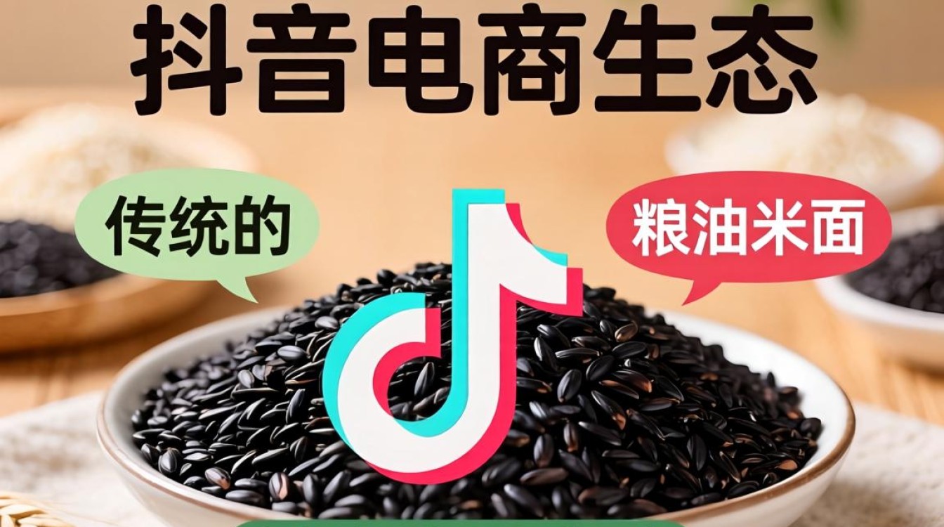 抖音上怎么介绍黑米产品