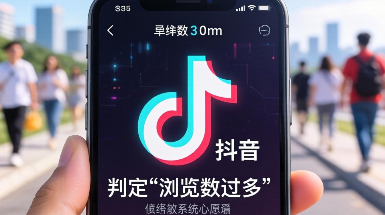 抖音怎么才算浏览数过多