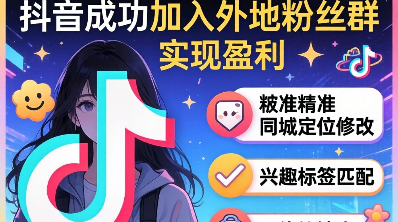 抖音怎么加外地的粉丝群