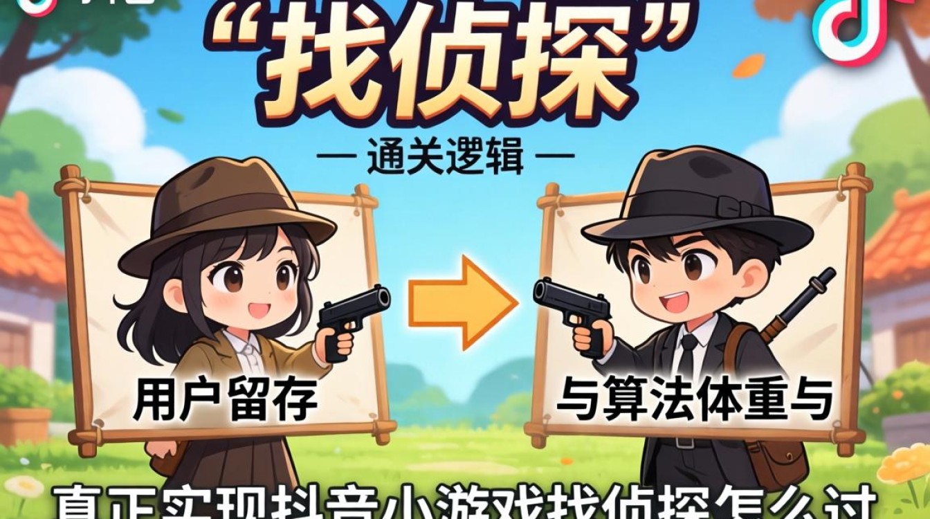 抖音小游戏找侦探怎么过?公域流量如何突破瓶颈 抖音小游戏找侦探怎么过