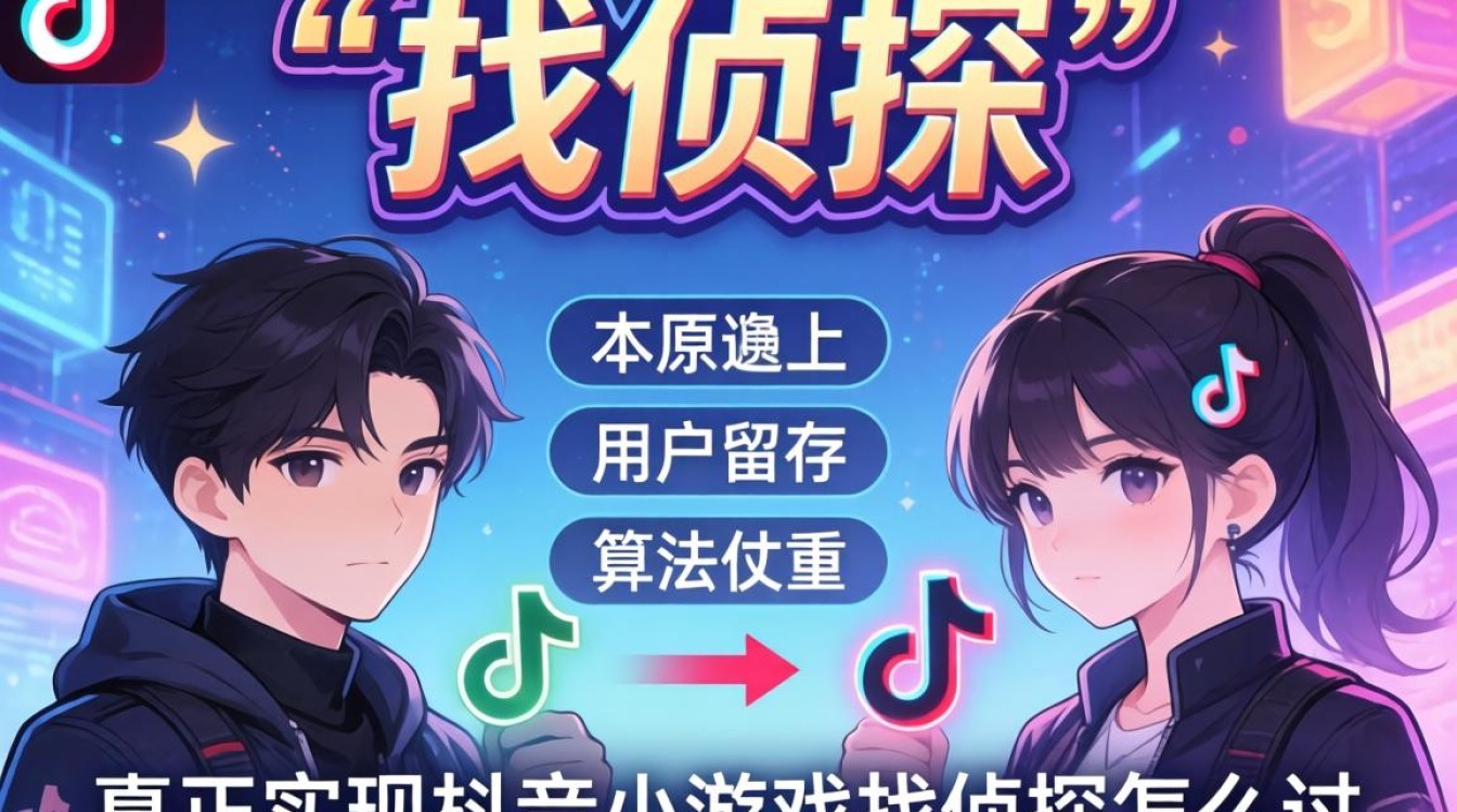 抖音小游戏找侦探怎么过?公域流量如何突破瓶颈 抖音小游戏找侦探怎么过