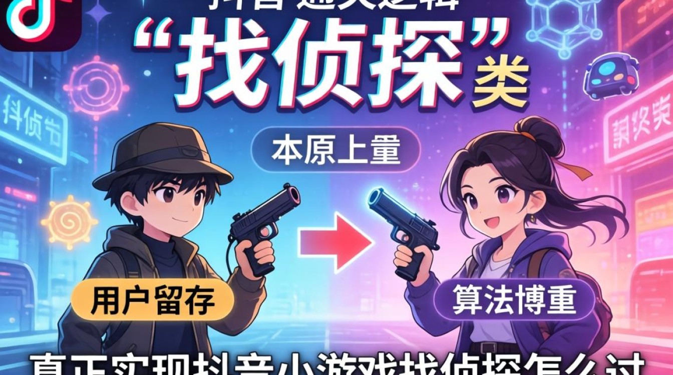 抖音小游戏找侦探怎么过?公域流量如何突破瓶颈 抖音小游戏找侦探怎么过