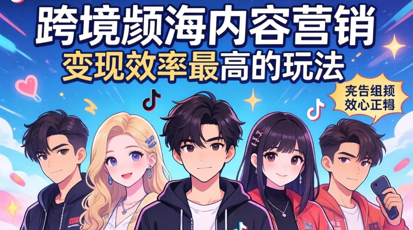 TikTok五人组视频怎么做?出海运营指南与跨境必看教程 TikTok五人组视频怎么做