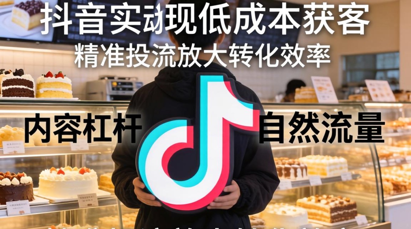 蛋糕店抖音怎么宣传推广?抖音蛋糕店推广如何降低获客成本 抖音蛋糕店推广如何降低获客成本