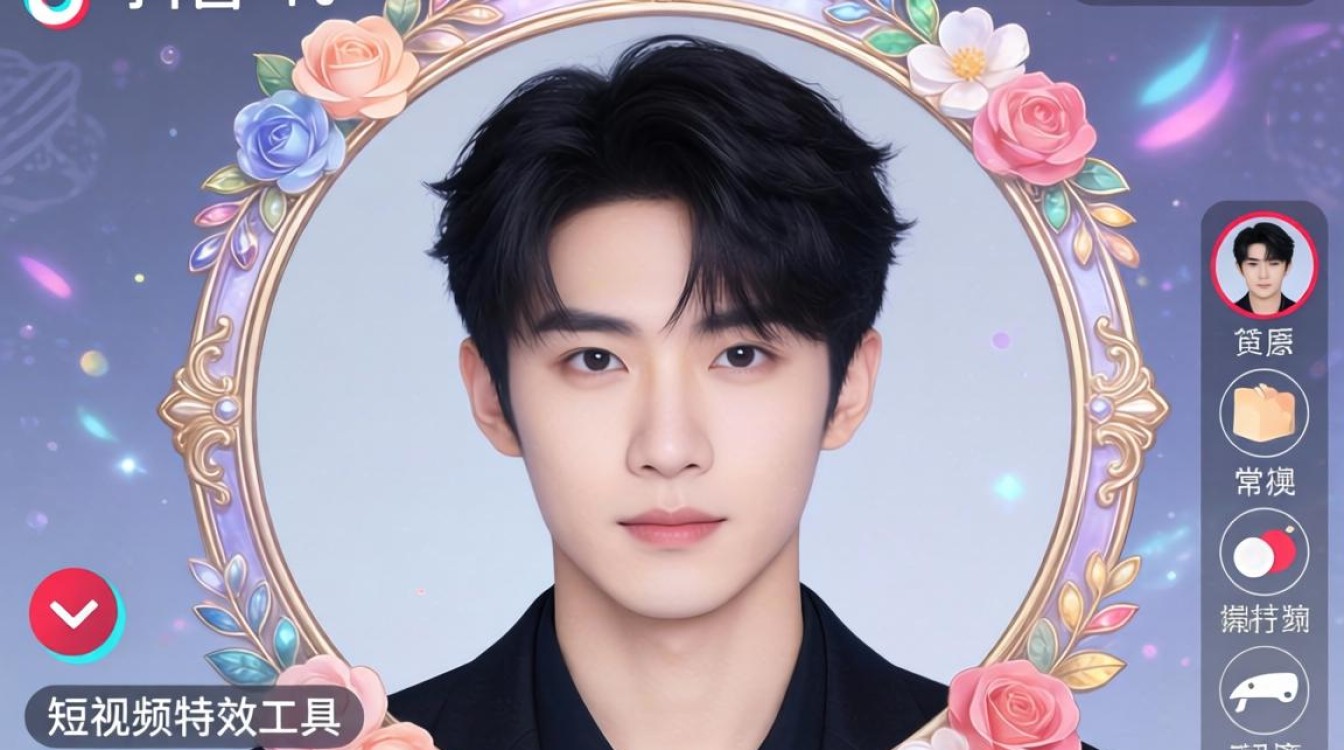 抖音怎么把人变成头像框