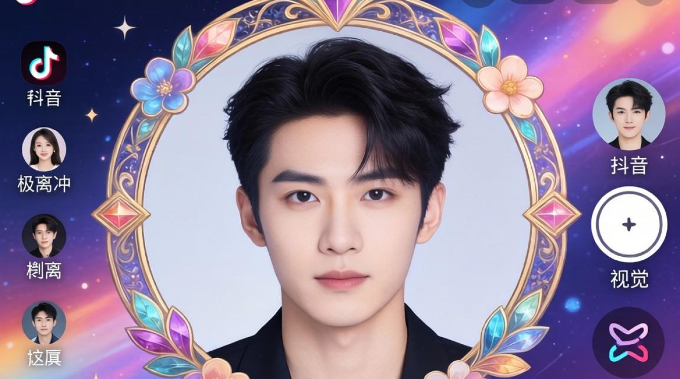 抖音怎么把人变成头像框