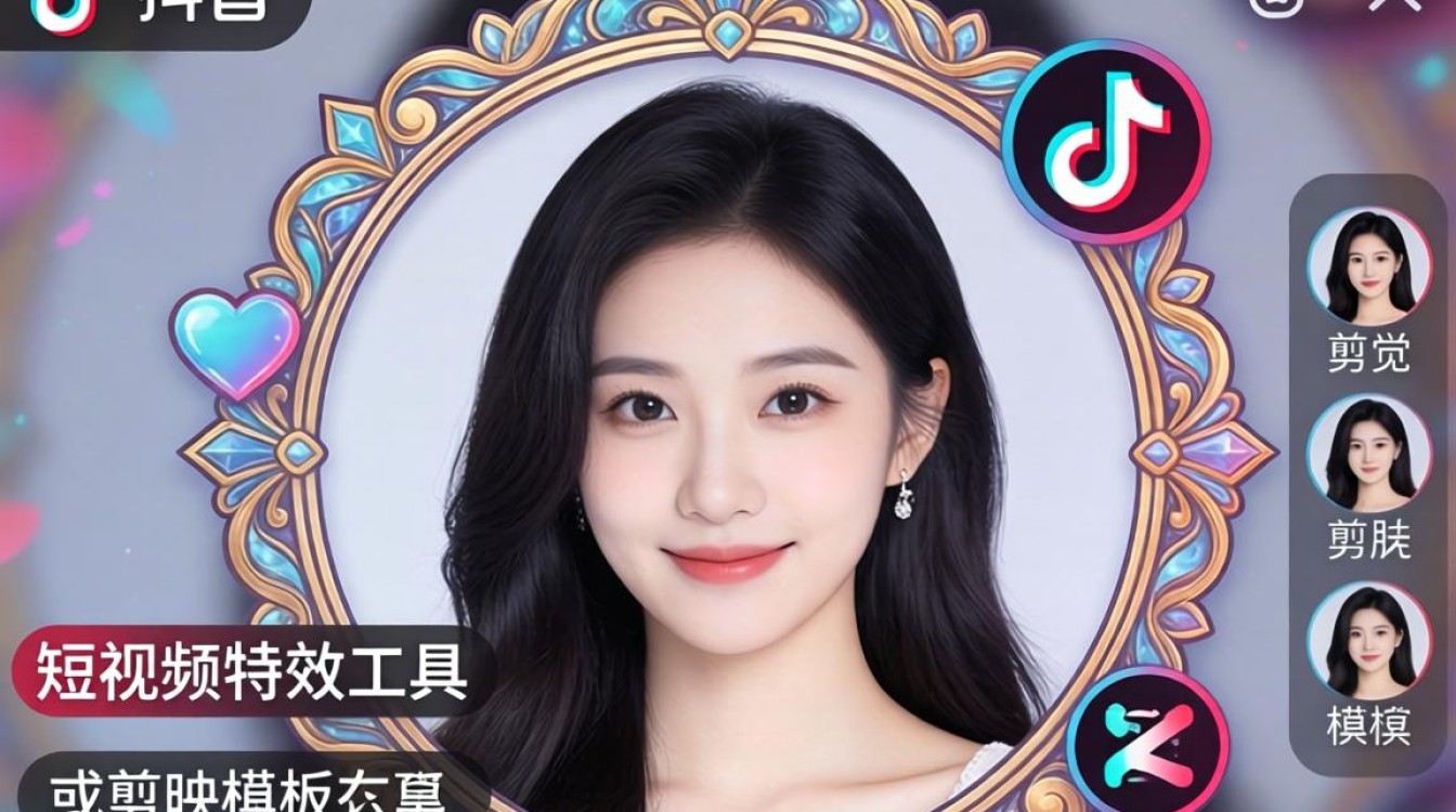 抖音怎么把人变成头像框