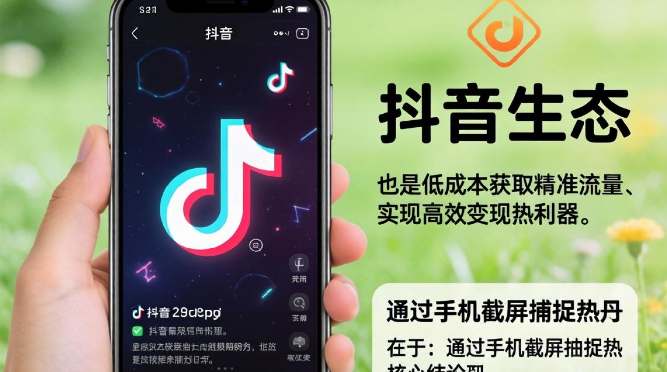 抖音截屏变现方法有哪些