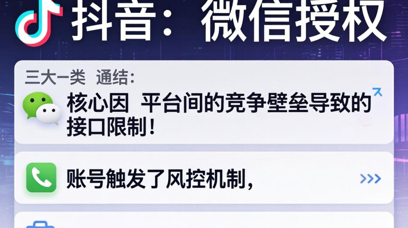 抖音号怎么微信授权不了?抖音微信授权失败原因及解决方法 抖音微信授权失败原因及解决方法