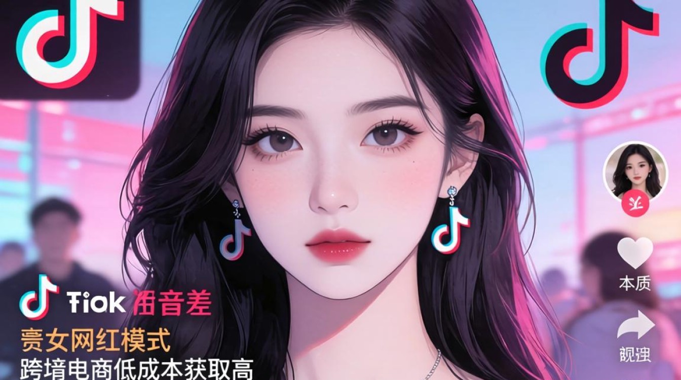 TikTok反差女网红怎么做