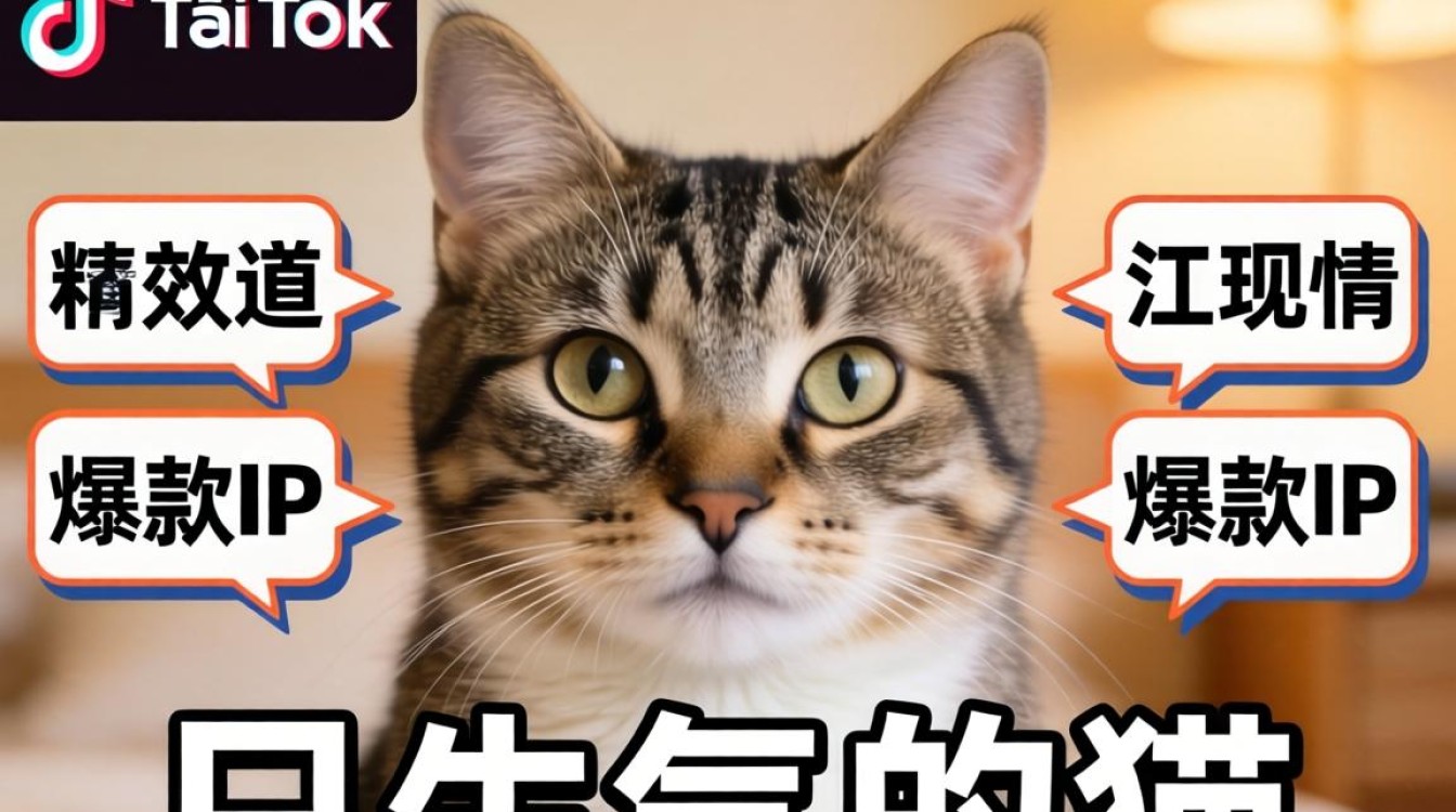 TikTok只生气的猫怎么拍