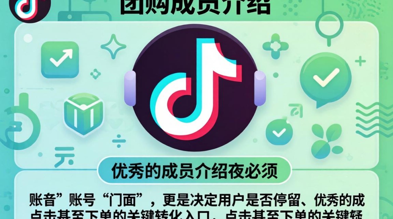 抖音团购成员介绍怎么写