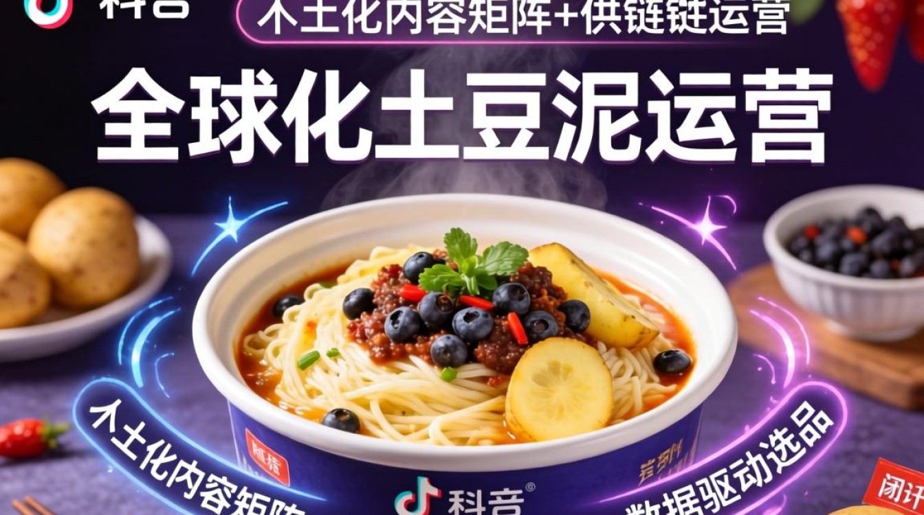 TikTok土豆泥如何做全球化运营