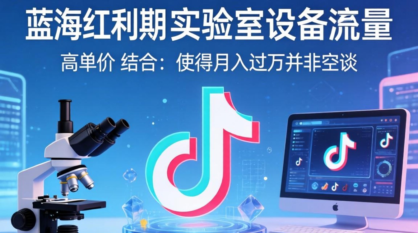 TikTok实验室设备如何变现