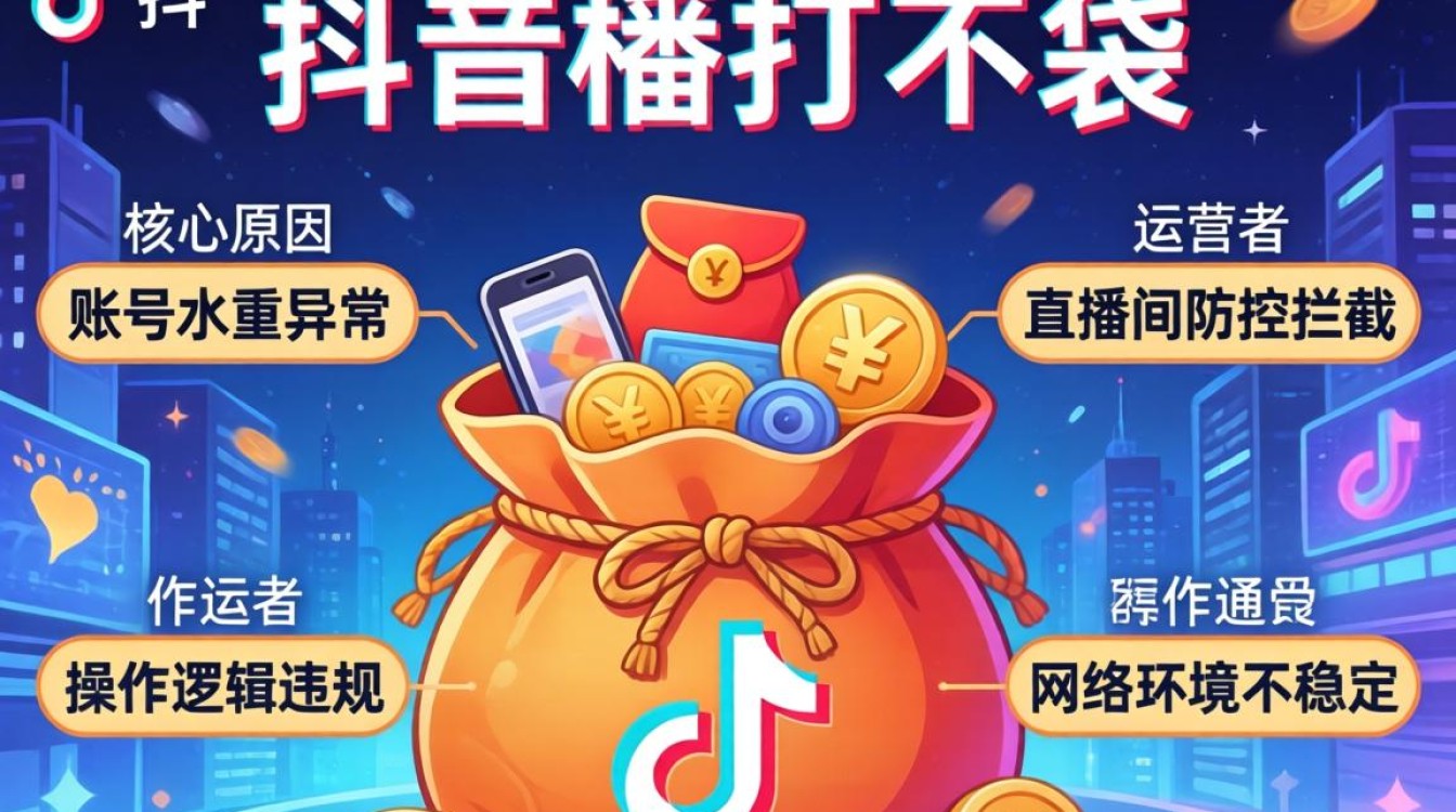 抖音福袋为什么打不开怎么办