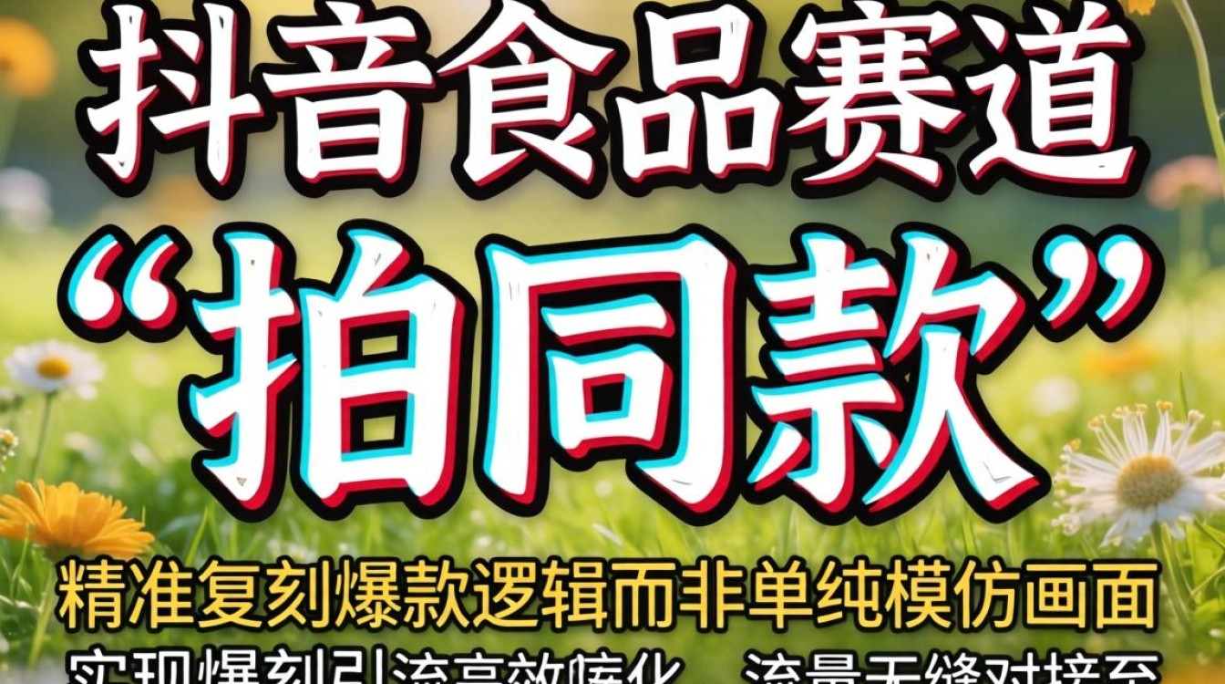 卖食品抖音怎么拍同款?抖音食品店铺如何运营推广 抖音食品店铺如何运营推广