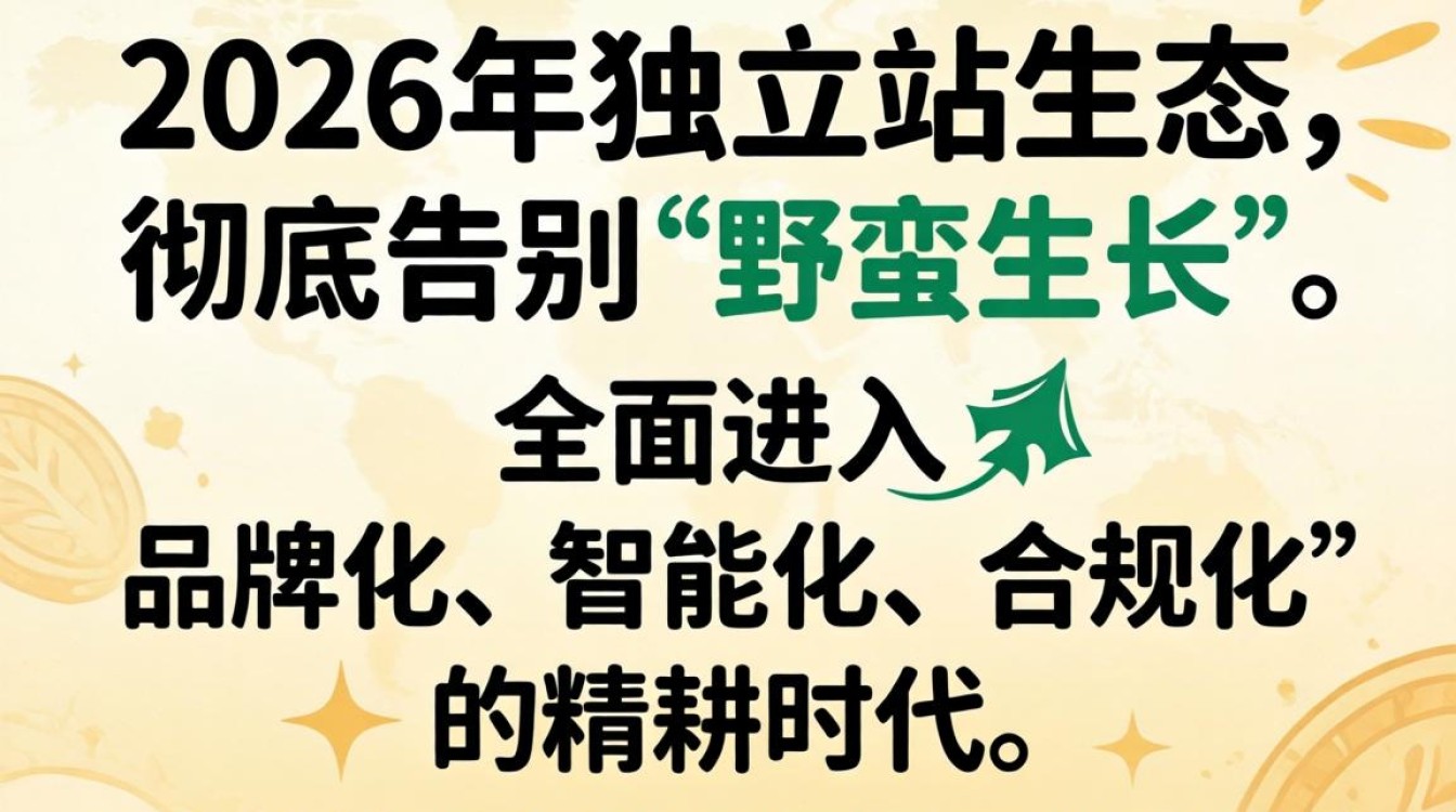 2026年独立站开店流程及趋势分析