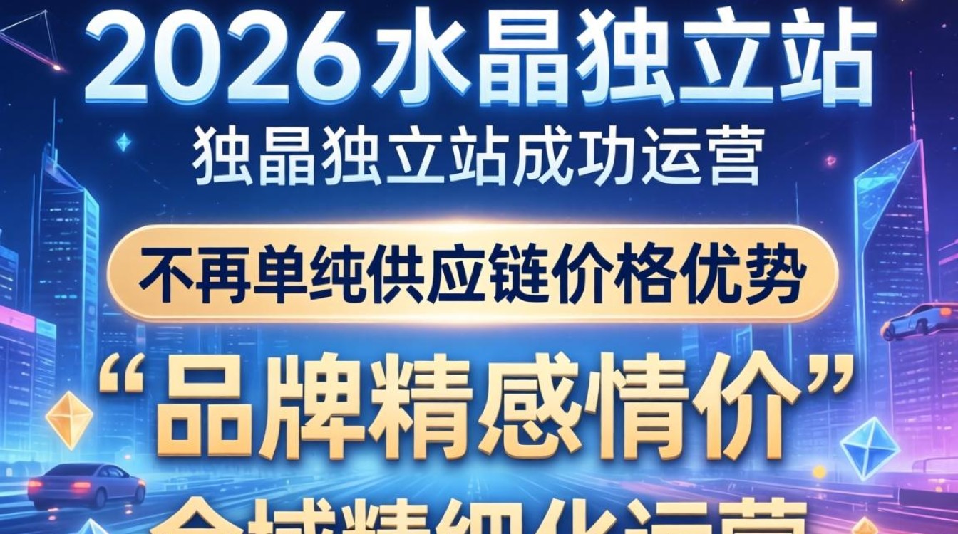 2026年水晶独立站发展趋势如何