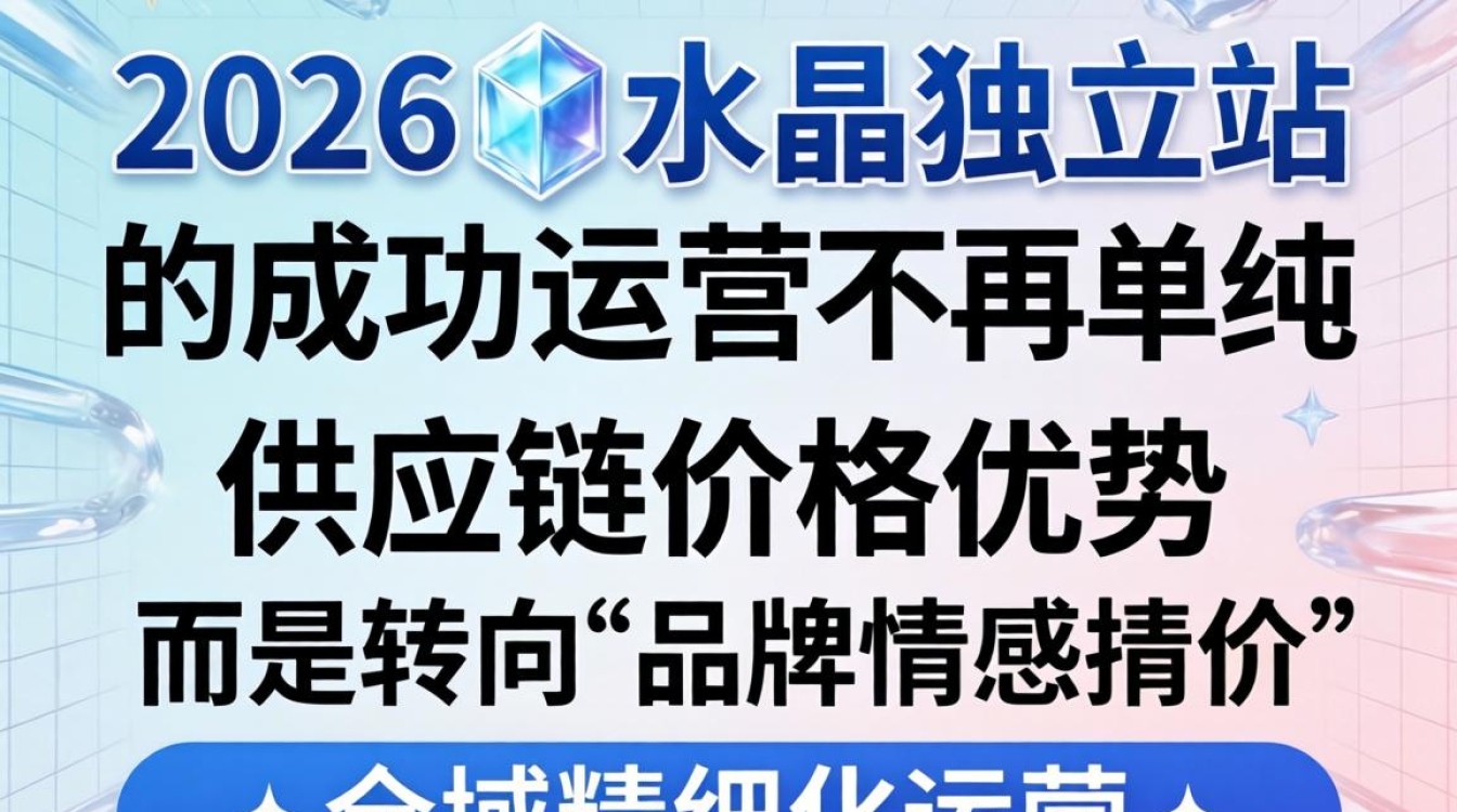 2026年水晶独立站发展趋势如何
