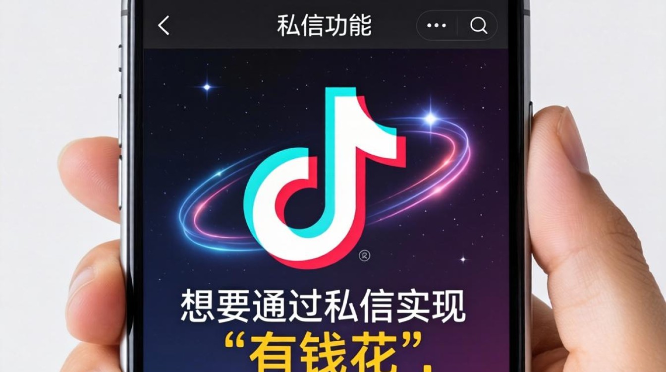 抖音怎么发私信才有钱花