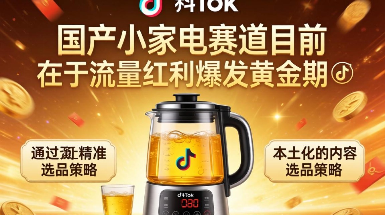 国产小家电如何在TikTok变现