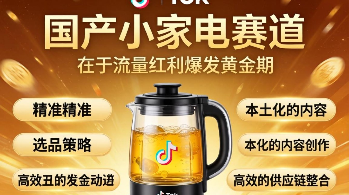 国产小家电如何在TikTok变现