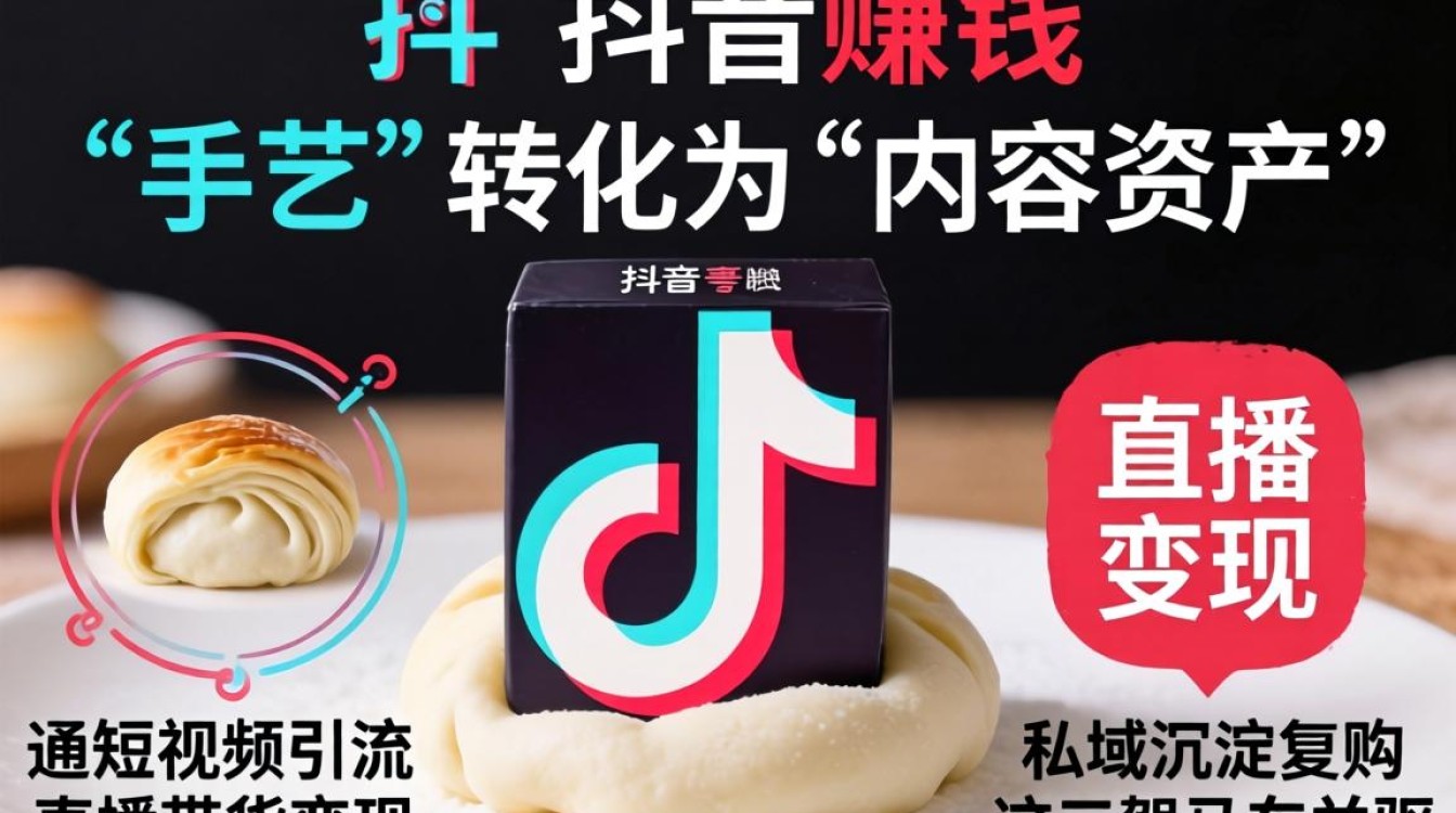 做面点怎么在抖音赚钱呢