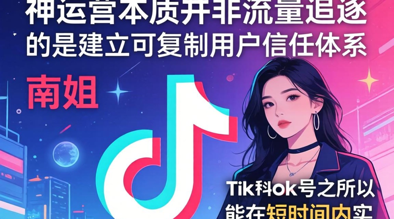 南姐的tiktok号创作方法论是什么?南姐tiktok运营技巧详解 南姐的tiktok号创作方法论是什么