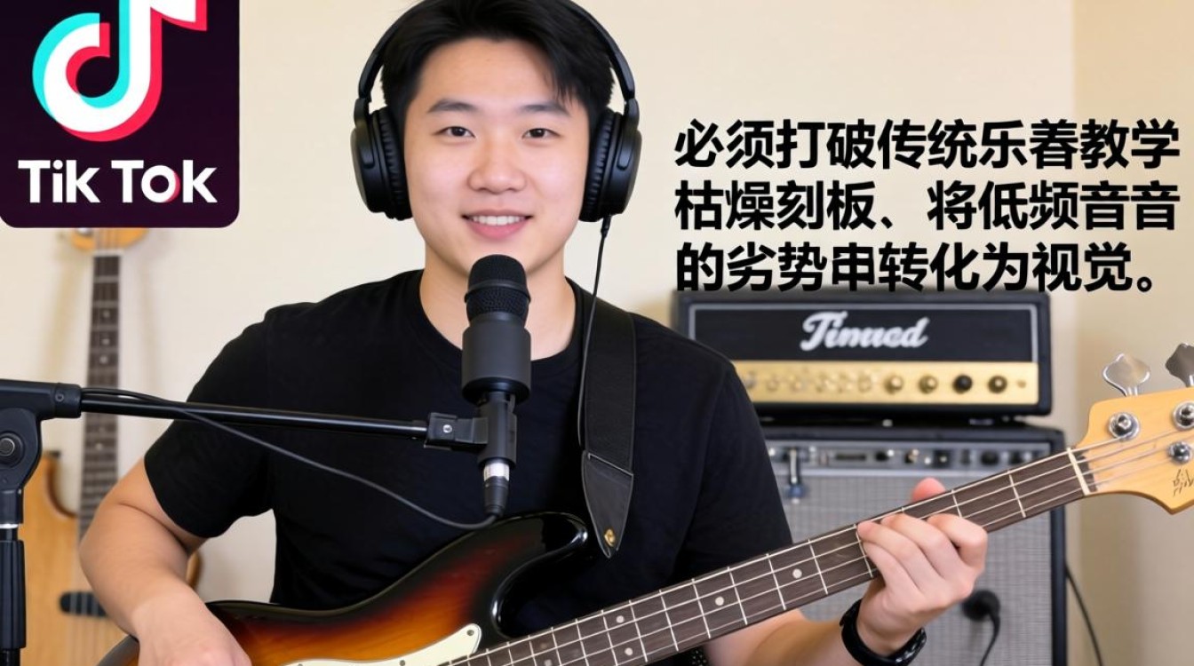 TikTok贝斯主播怎么学?贝斯直播新手入门完整攻略 TikTok贝斯主播怎么学