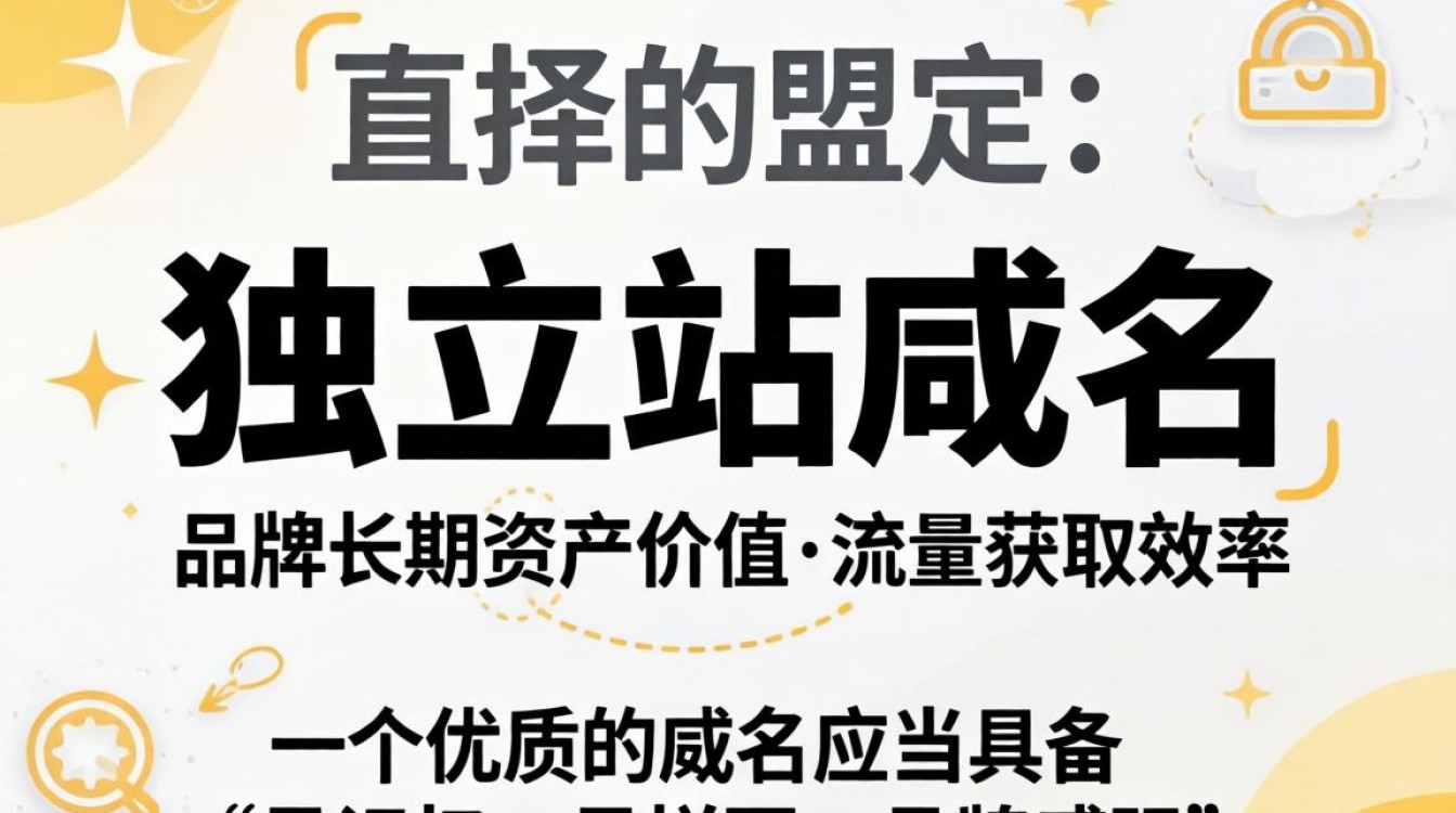 独立站域名选择技巧有哪些