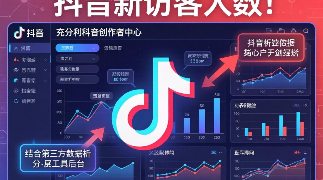 怎么查看抖音新访客人数