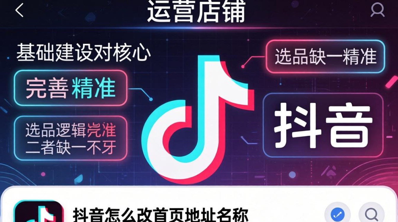 抖音怎么改首页地址名称