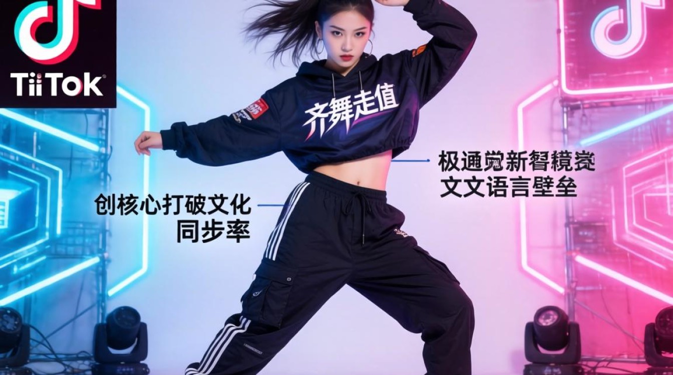 TikTok齐舞走位怎么拍