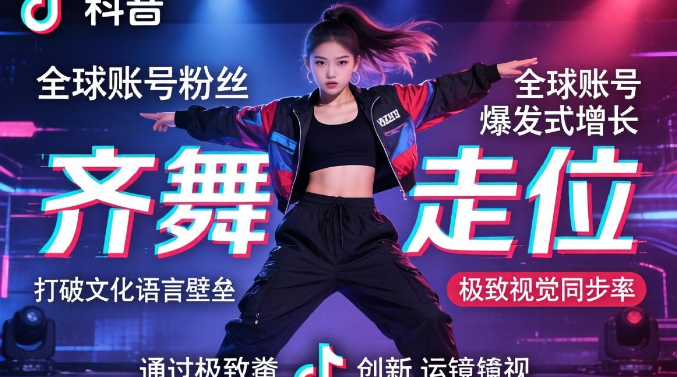 TikTok齐舞走位怎么拍