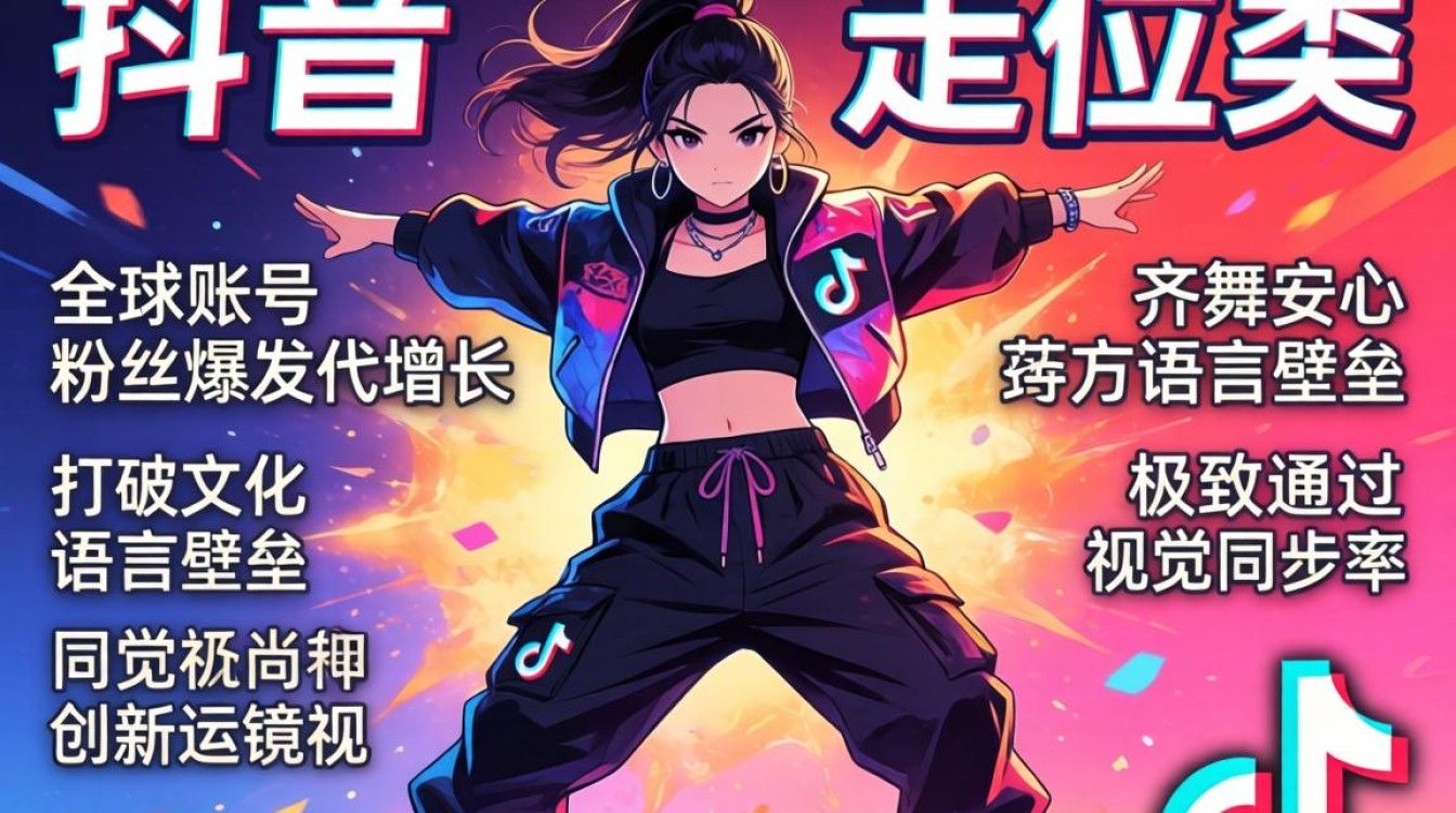 TikTok齐舞走位怎么拍