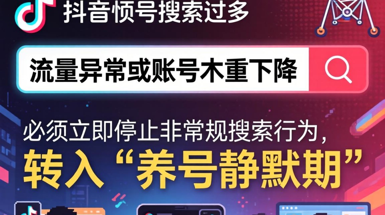 抖音账号搜索过多怎么办