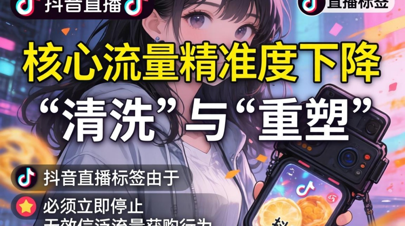 抖音直播标签混乱怎么办