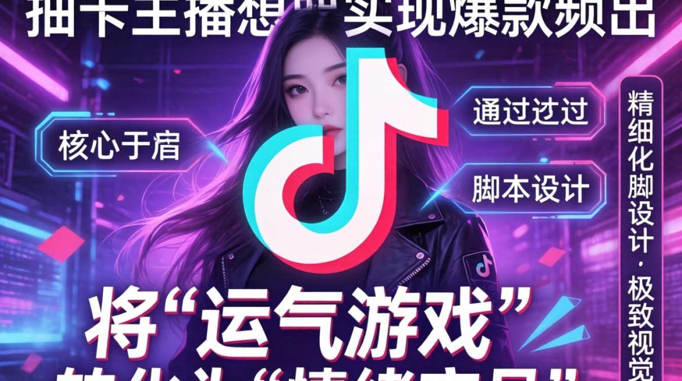 TikTok抽卡主播如何创作爆款内容
