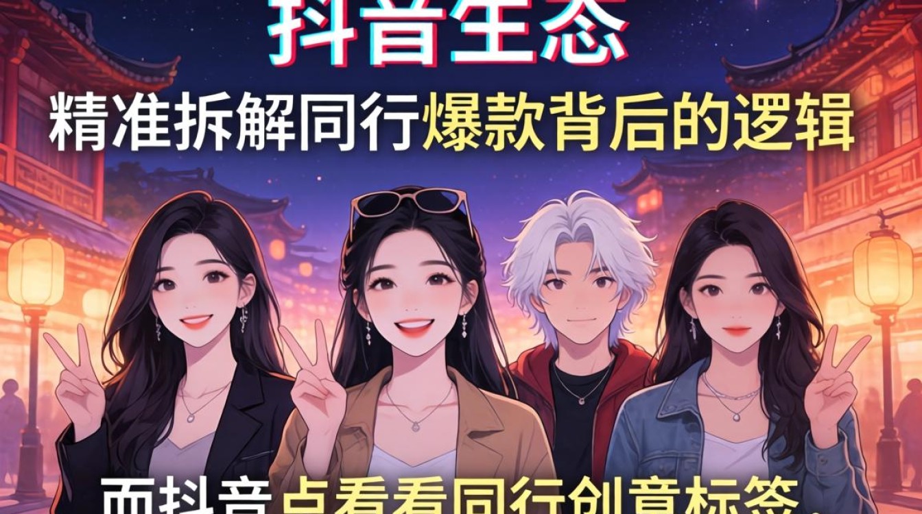 抖音怎么看同行创意标签?如何实现规模化增长 抖音怎么看同行创意标签