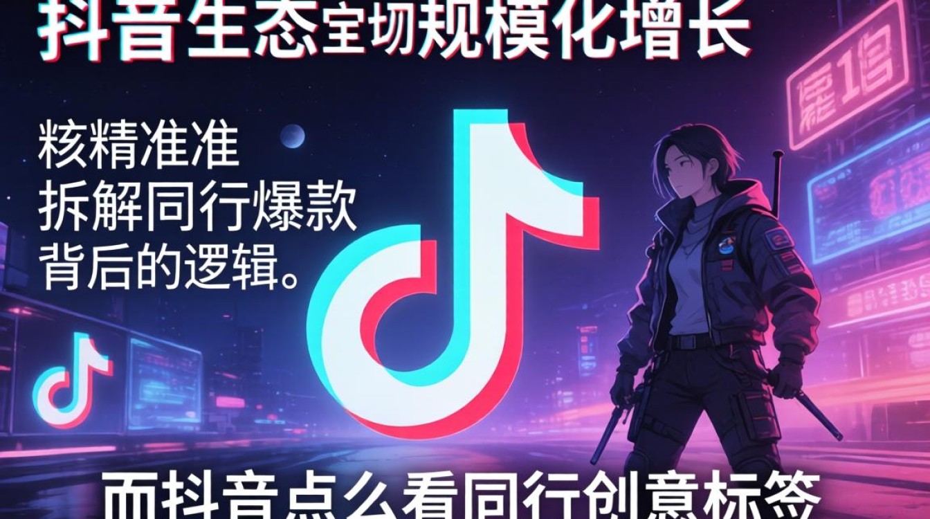 抖音怎么看同行创意标签?如何实现规模化增长 抖音怎么看同行创意标签