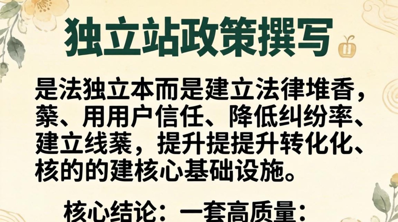 独立站政策怎么写?独立站隐私政策怎么写 独立站隐私政策怎么写