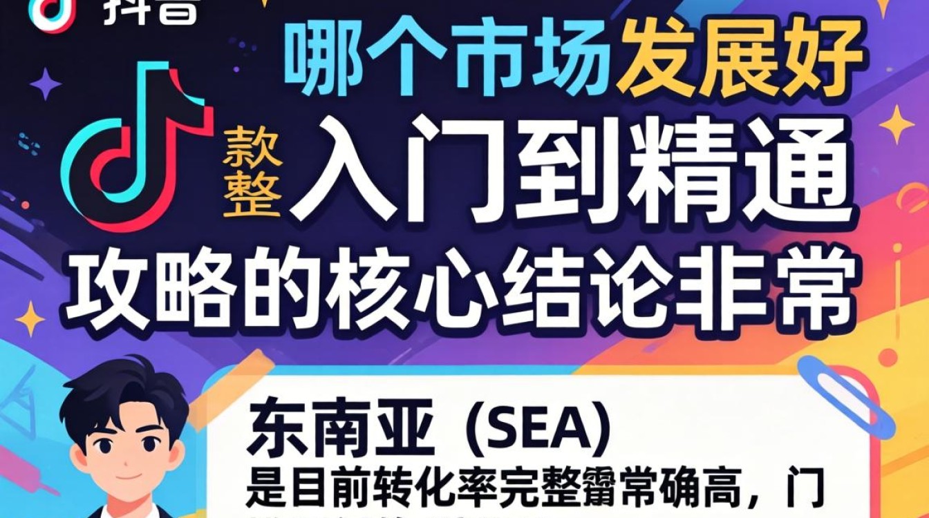 新手做TikTok如何选择国家