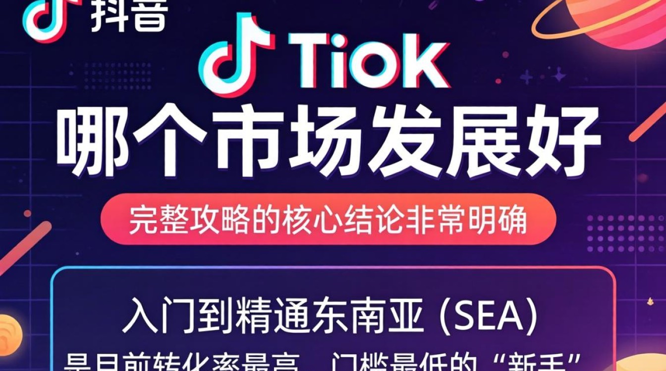 新手做TikTok如何选择国家