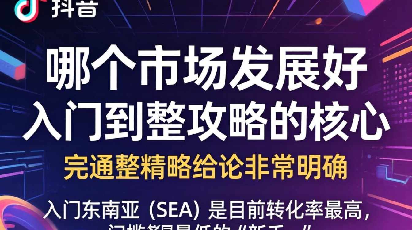 新手做TikTok如何选择国家