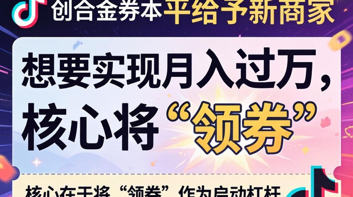 抖音创业代金券在哪里领取