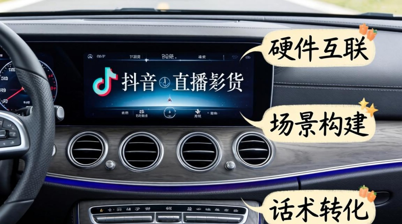 怎么在奔驰上刷抖音直播